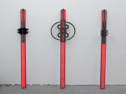 Totem Pole - 2010 - Stahl mit LED - 180cm